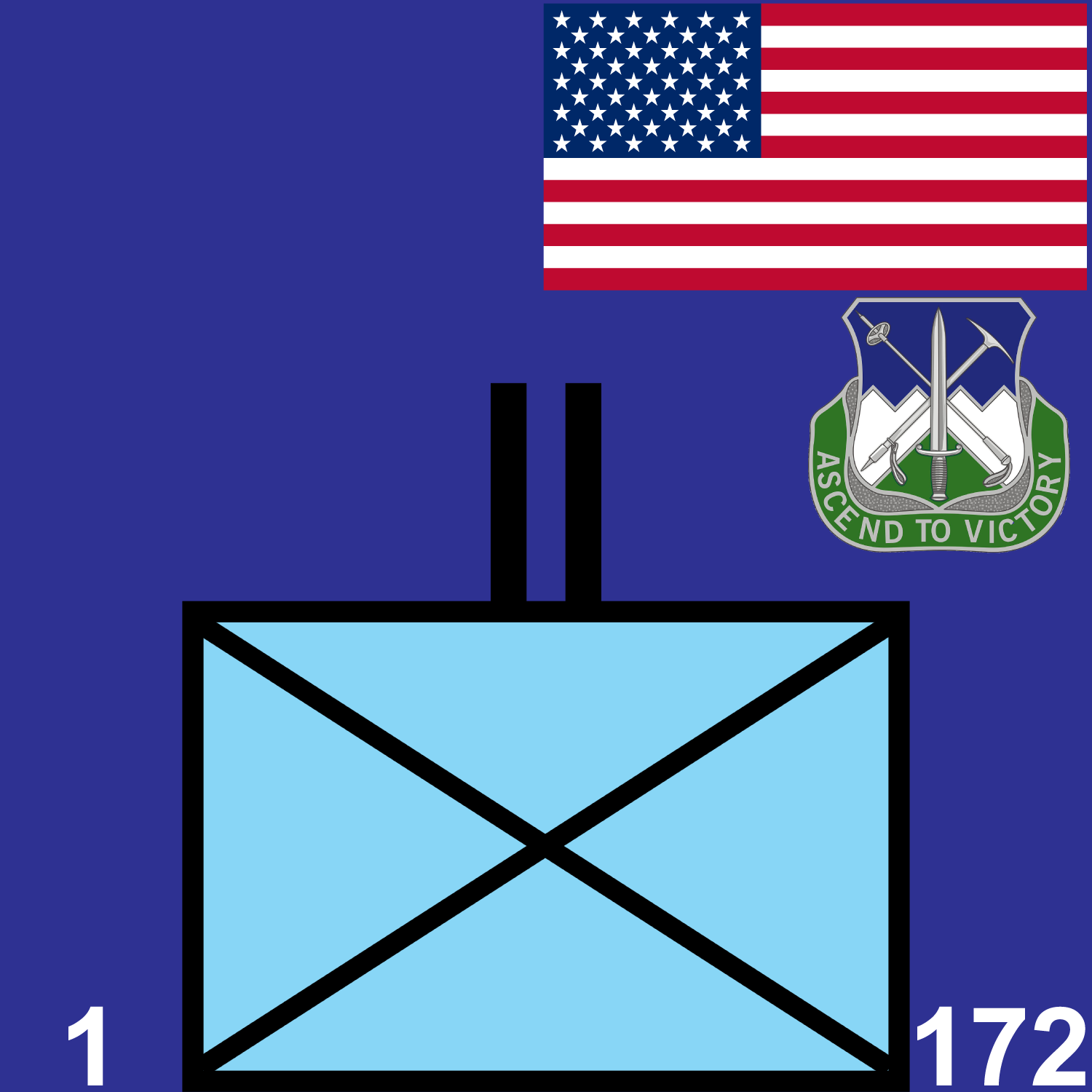 1st Battalion, 172nd Infantry Regiment icon